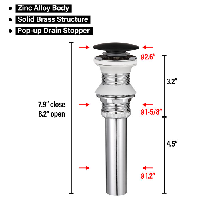 KSWIN 16'' White/Black Ceramic Circular Vessel Bathroom Sink with Faucet & Reviews Wayfair